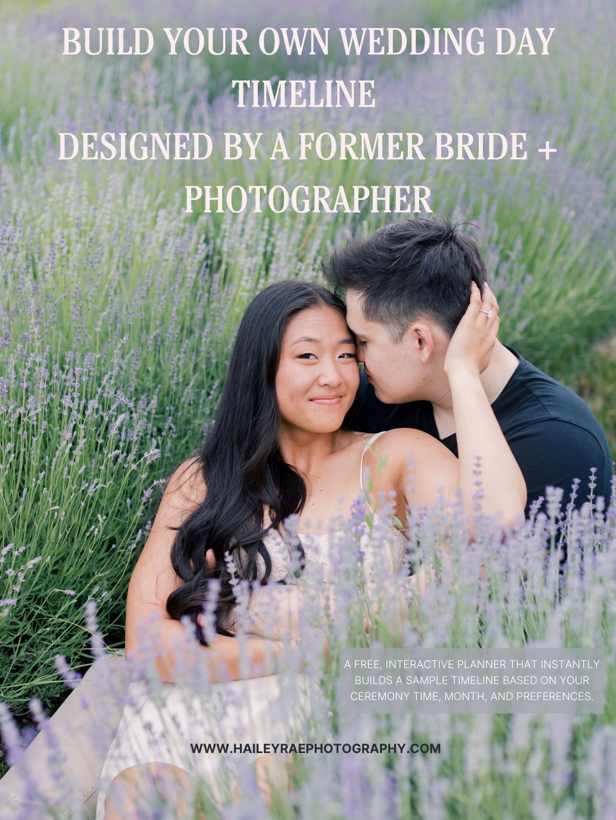 Build your own free wedding day timeline tool