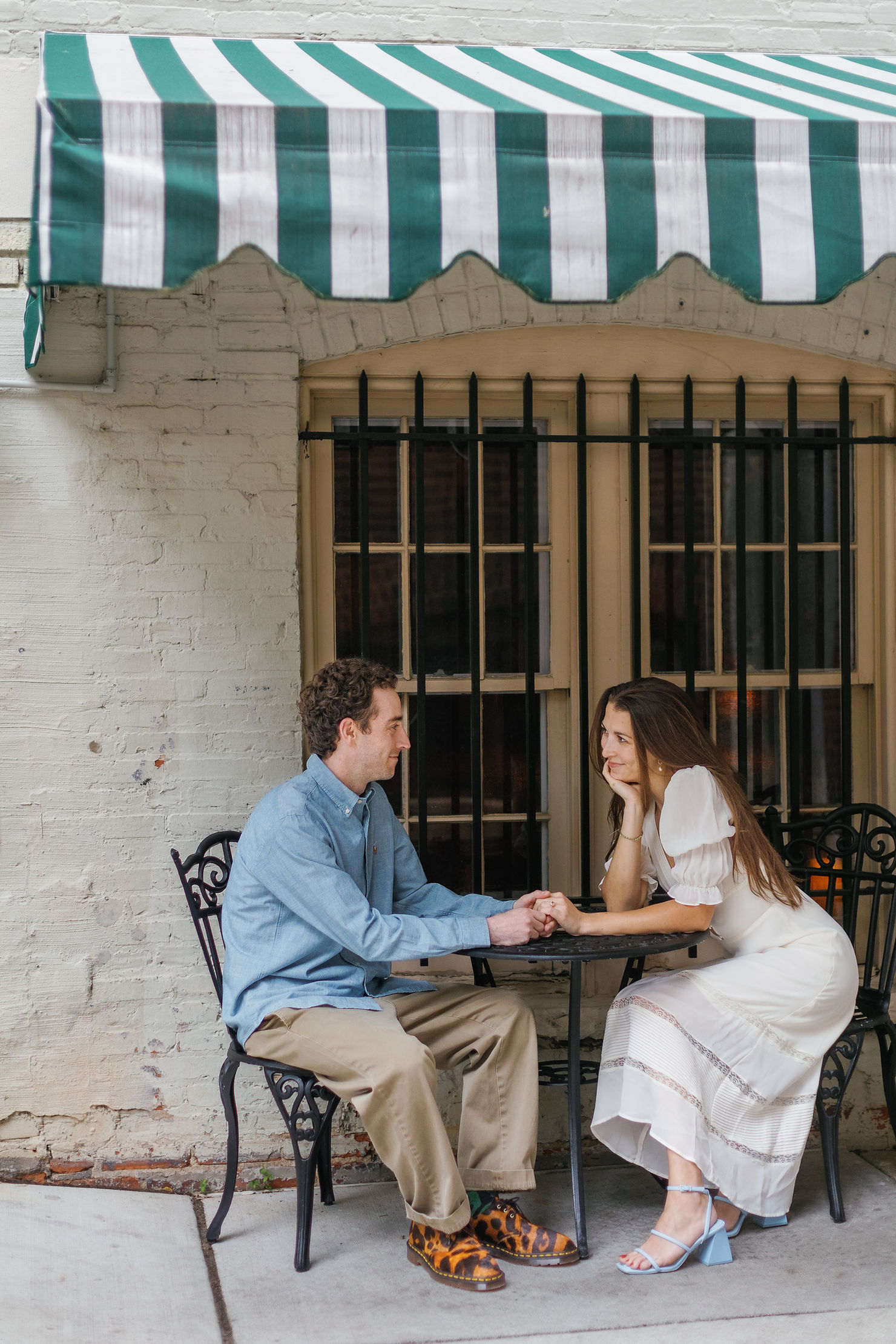 A Parisian style engagement session documentary photography 