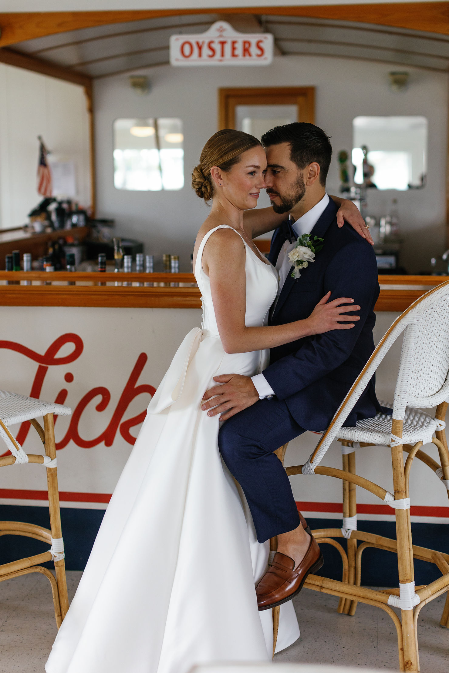 Ticklers crab shack St Michaels Maryland elopement