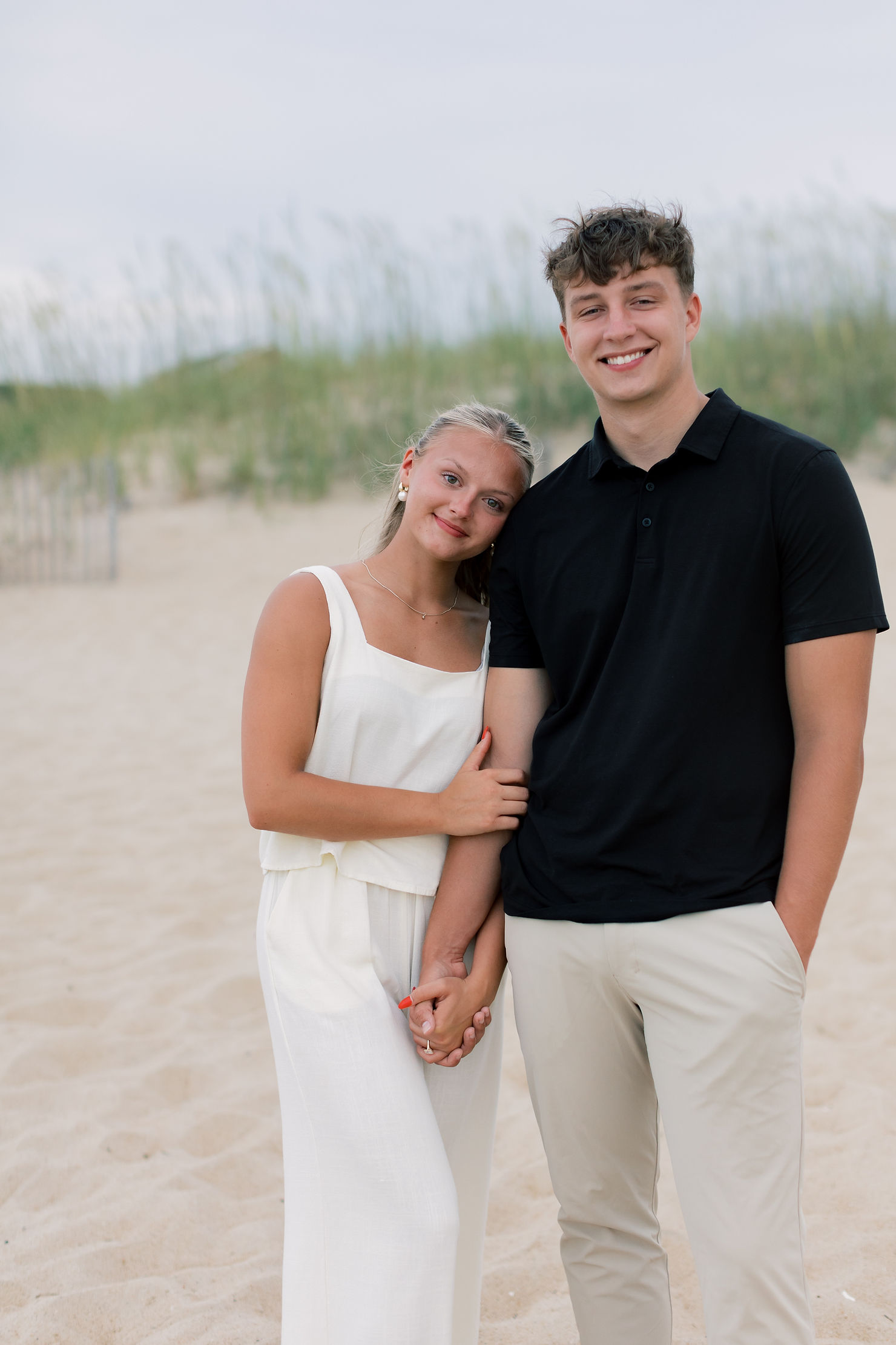 beach photoshoot in outer banks, north carolina