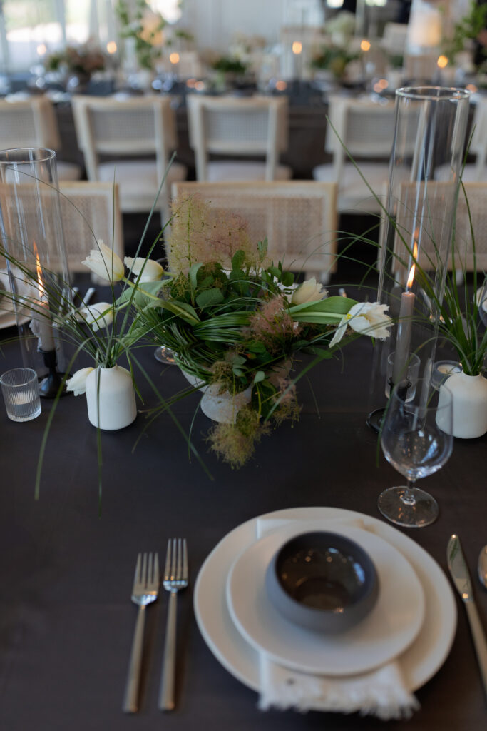 Fine art wedding inspiration with florals by Heritage and china and stoneware 
