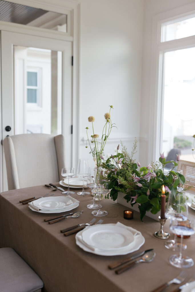 Fine art wedding inspiration with florals by Heritage and editorial table design