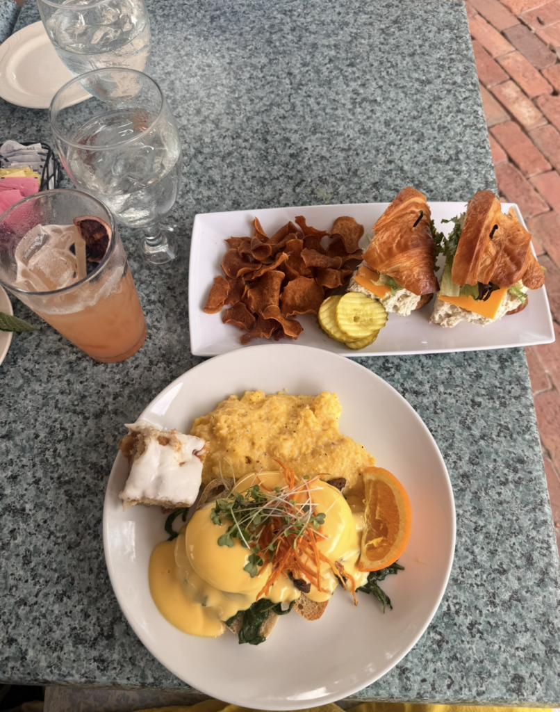 Beaufort Grocery Co in North Carolina offering a selection of brunch items